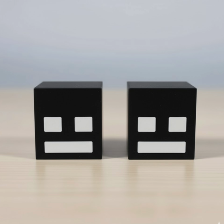 Tiradores Esqueleto NEGRO MineCraft