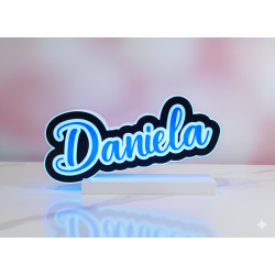 LÁMPARA LED con NOMBRE personalizado