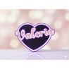 LÁMPARA LED Corazón Personalizado