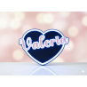 LÁMPARA LED Corazón Personalizado