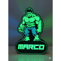 Lámpara LED HULK Personalizada