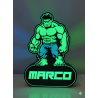 Lámpara LED HULK Personalizada