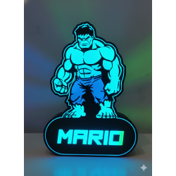 Lámpara LED HULK Personalizada