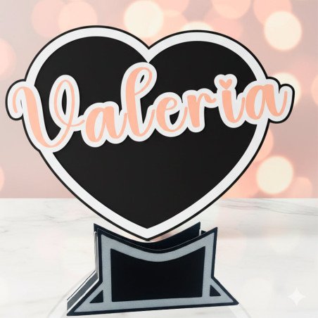 PACK LÁMPARA CORAZON + BASE