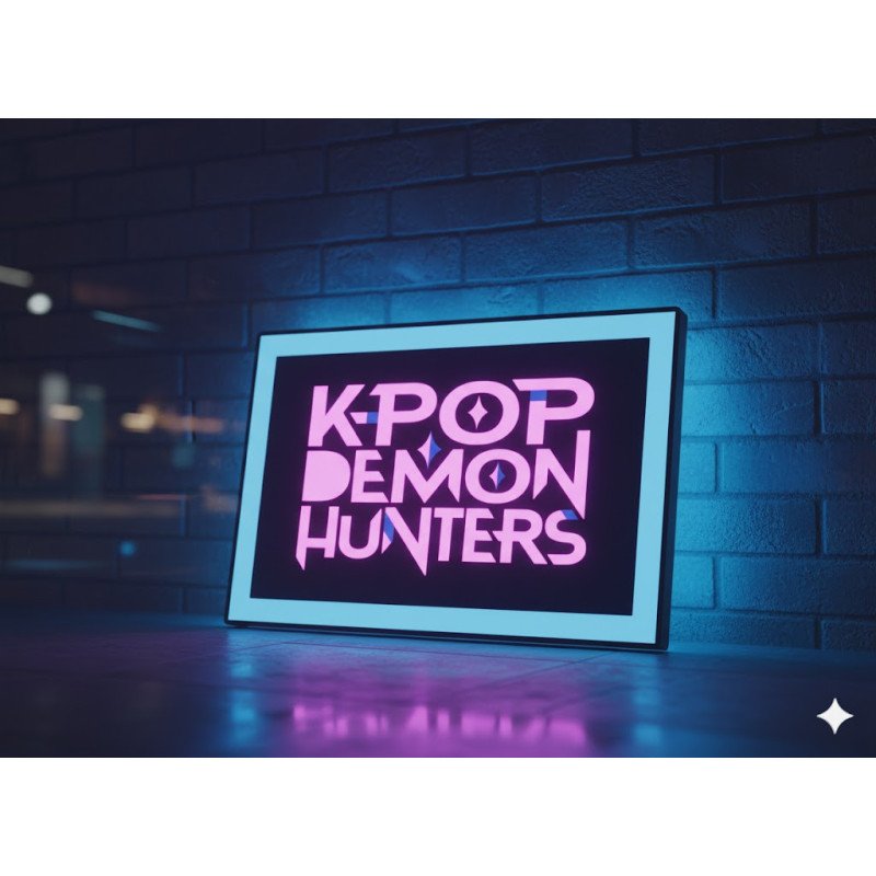 Lámpara LED KPop Demon Hunters
