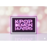 Lámpara LED KPop Demon Hunters